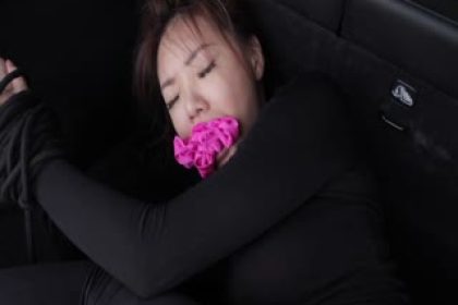 炮機進攻綁在後備箱裡的肥臀玩物