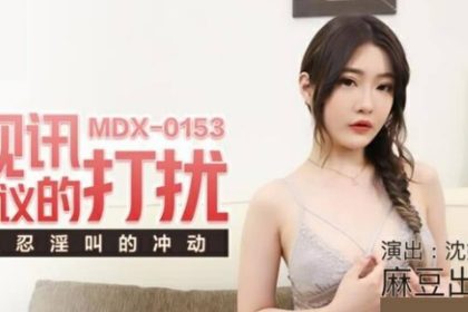 麻豆-視訊會議的打擾強忍淫叫的沖動-沈娜娜